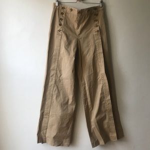 J.Crew Pant Sailor Chino High Waisted Wide Leg 12